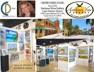 Christine Dekkers Designs, Now At The  Harbour View Gallery